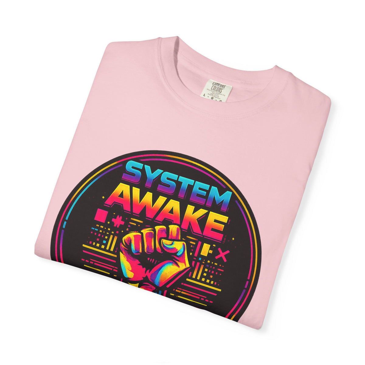 System Awake Retro Fist T-Shirt