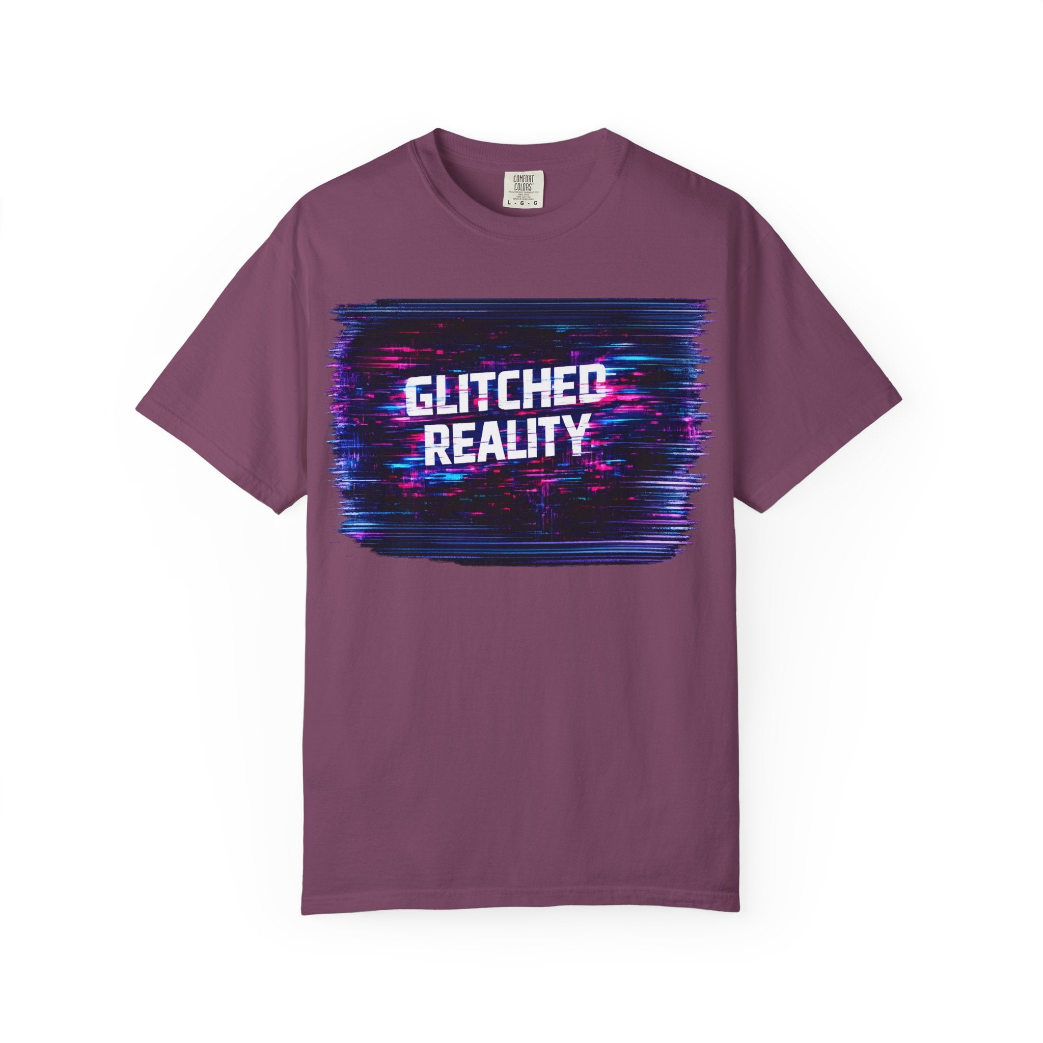 Glitched Reality V2 T‑Shirt — Retro Cyberpunk Digital Distortion Tee