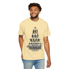 T-Shirt — Hierarchy of Power Graphic Tee ("We Rule You / We Fool You / We Shoot At You / We Eat For You / We Work For All / We Feed All")