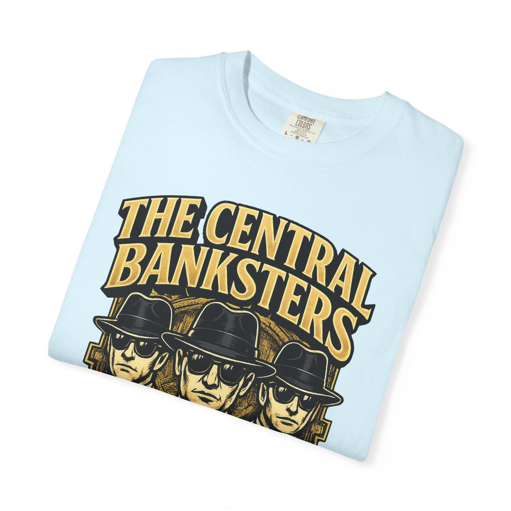 The Central Banksters Graphic T-Shirt — Retro Mobster Vintage Design