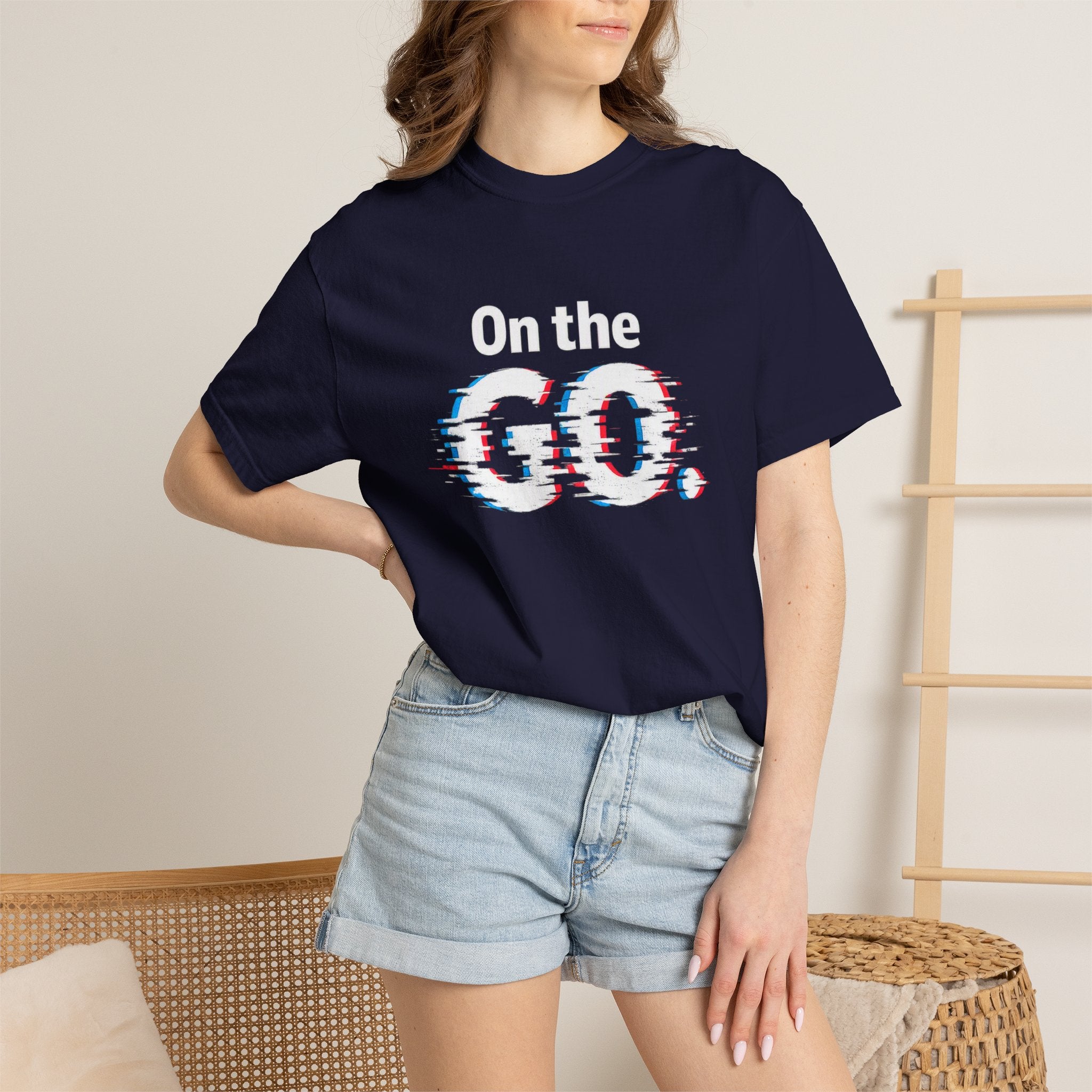 On the GO Glitch V2 Graphic T-Shirt