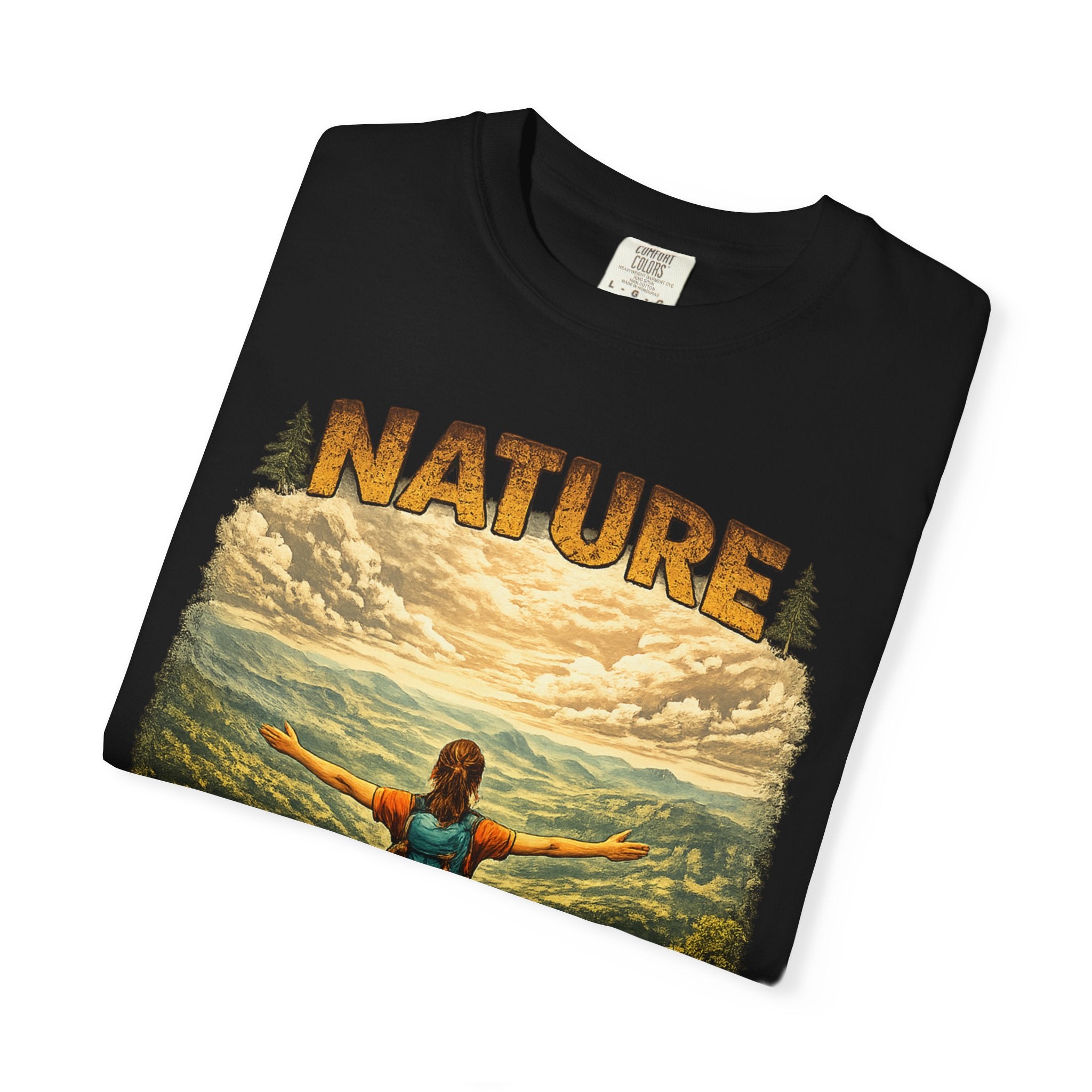 Nature Cheaper Than Therapy T-Shirt — Hiking Outdoors Graphic Tee