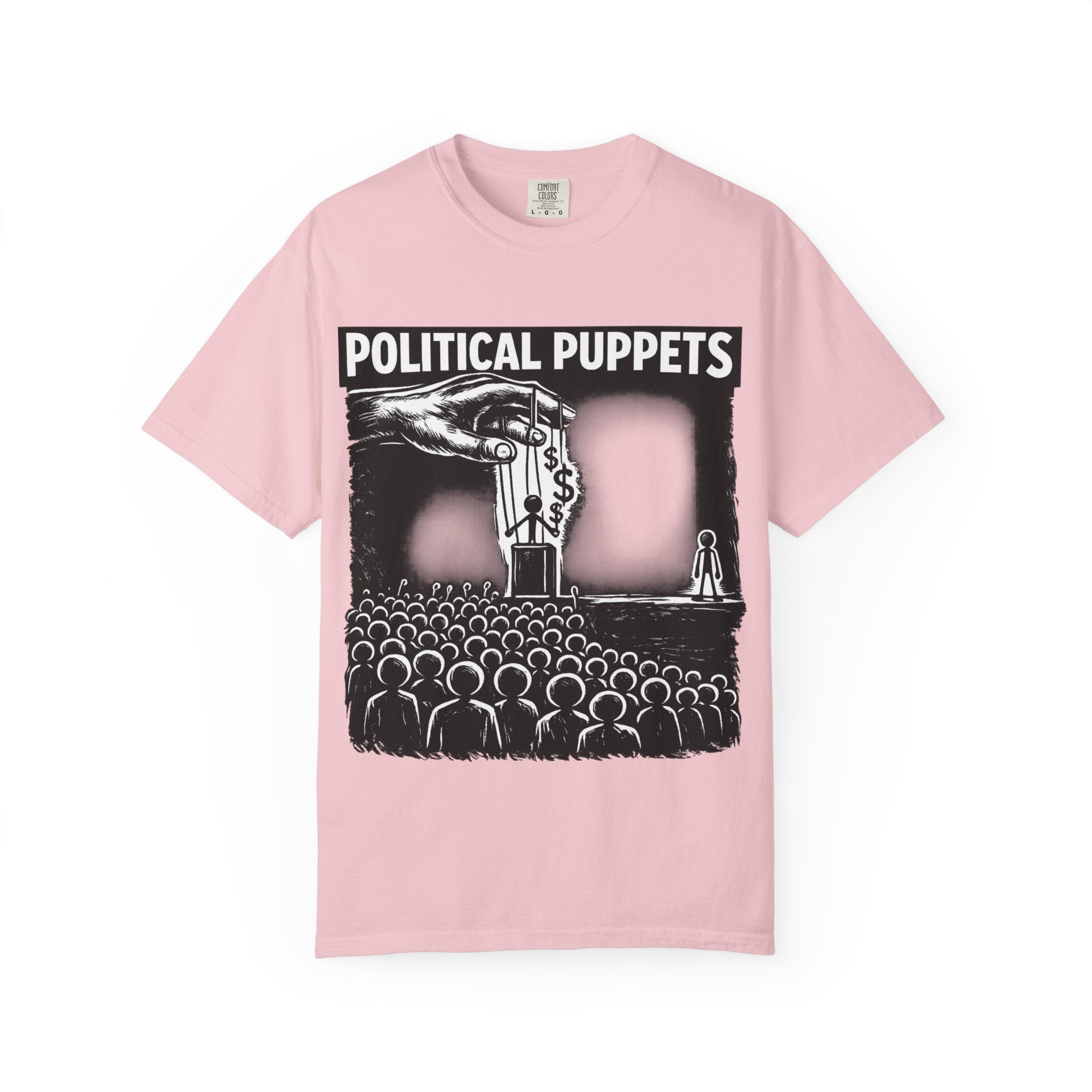 Political Puppets T-Shirt — Anti-Establishment Graphic Tee