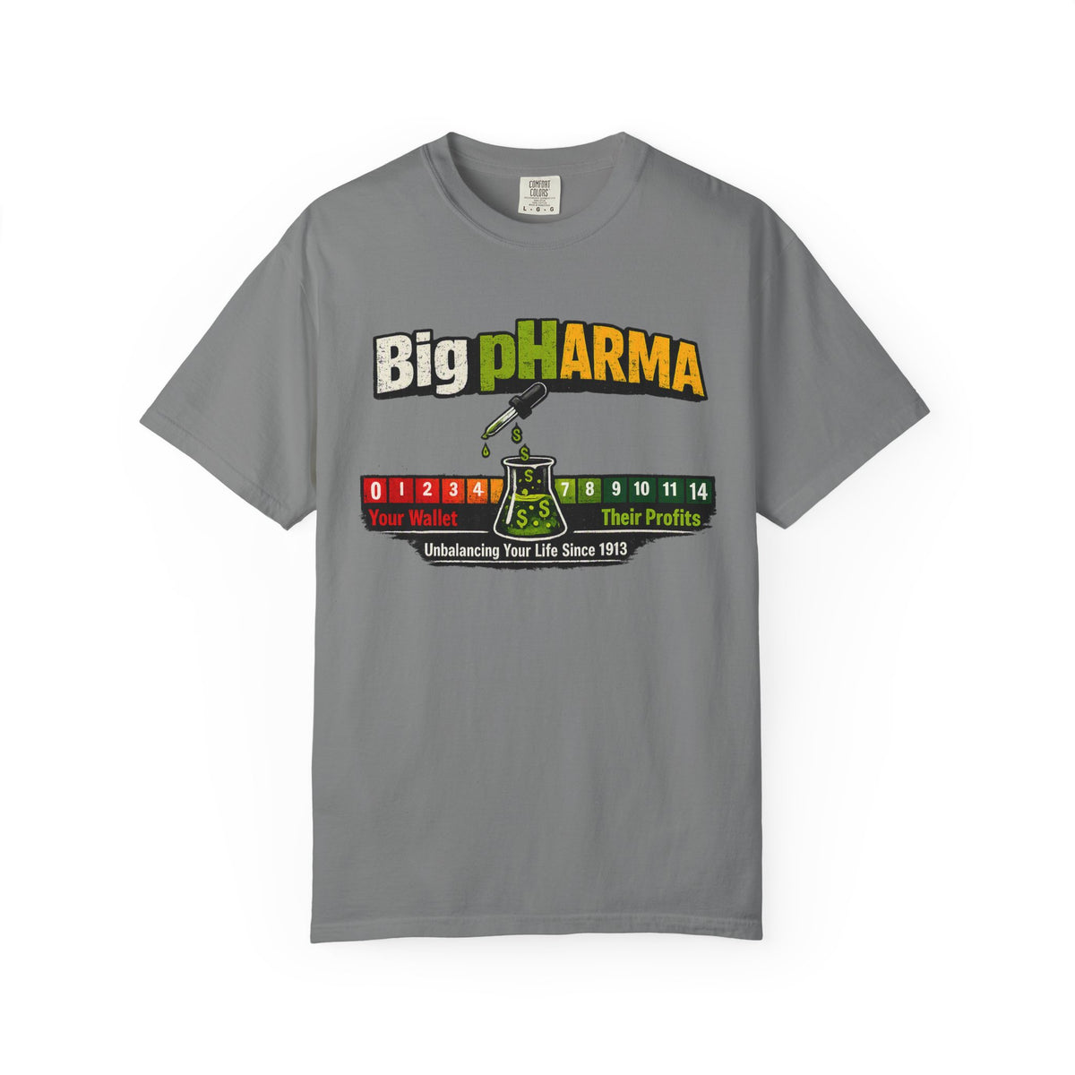 T-Shirt — "Big pHARMA: The Reaction They Don't Want You to See" Graphic Tee