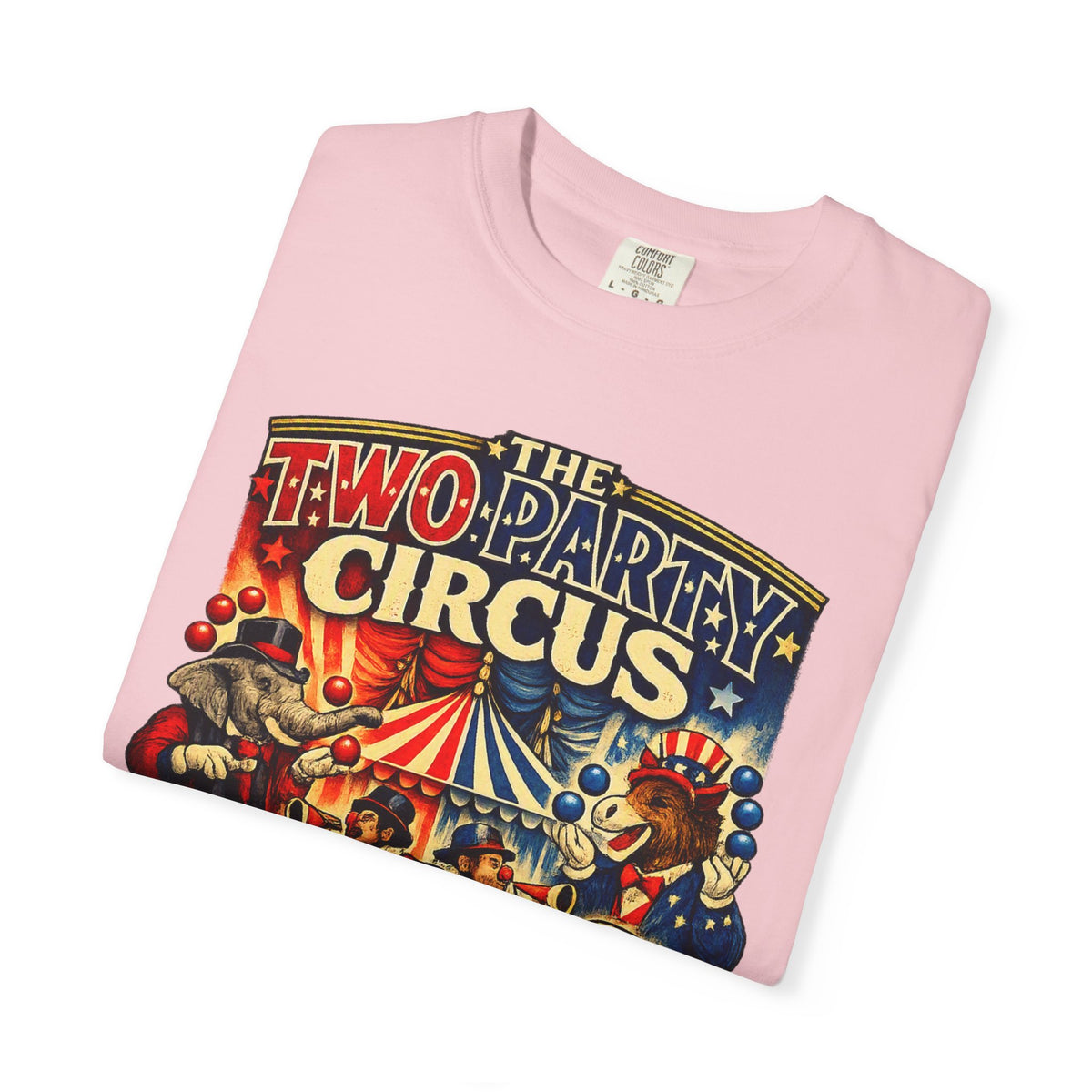 Two-Party Circus Graphic T-Shirt
