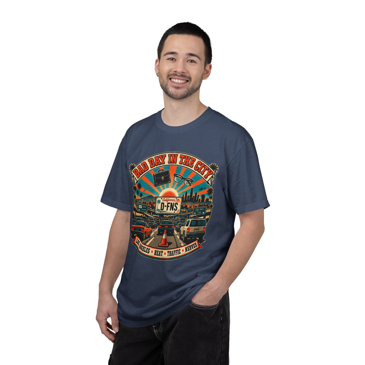 Bad Day in the City Los Angeles Graphic T-Shirt