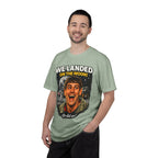 We Landed on the Moon! Or Did We?' Retro Comedy Space Graphic Tee