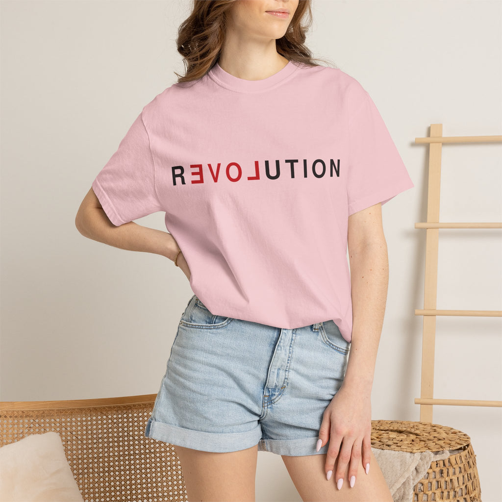 Revolution Graphic T-Shirt — Minimalist Political Tee