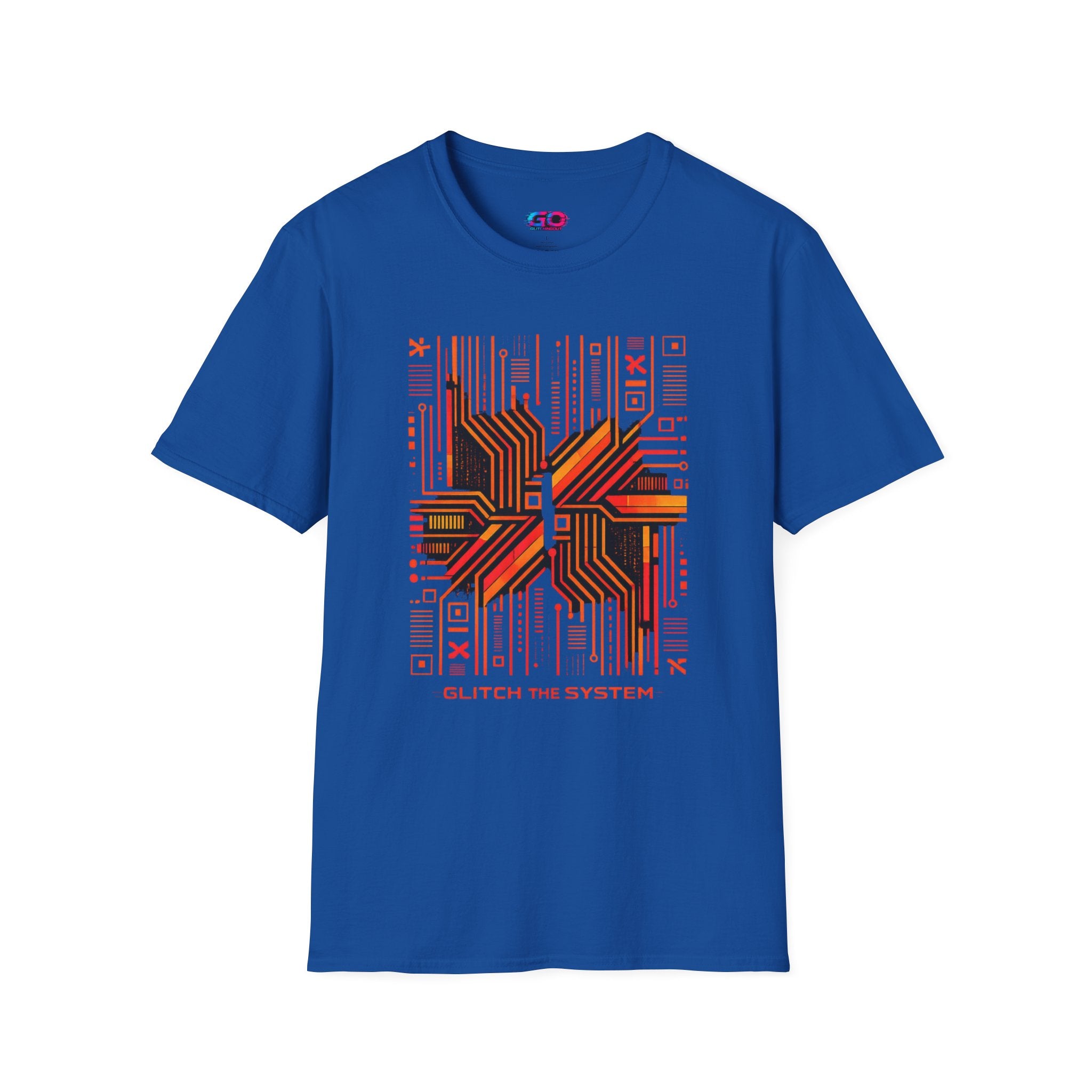 Glitch The System V2 Graphic T-Shirt