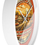 Wall Clock — "Homesick for a Place That Doesn't Exist Anymore" Vintage Nostalgia Clock