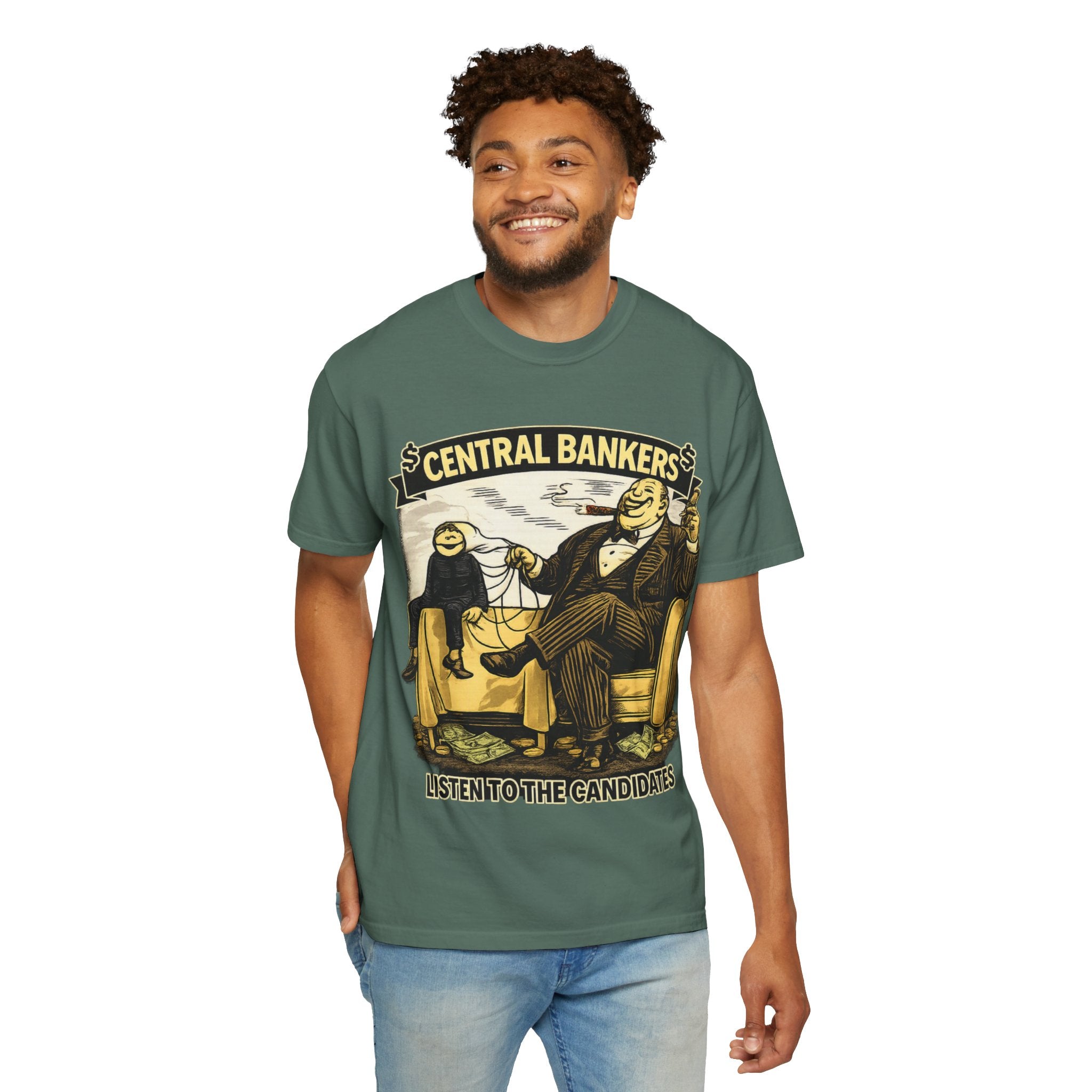 Central Bankers 'Listen to the Candidates' Graphic T-Shirt