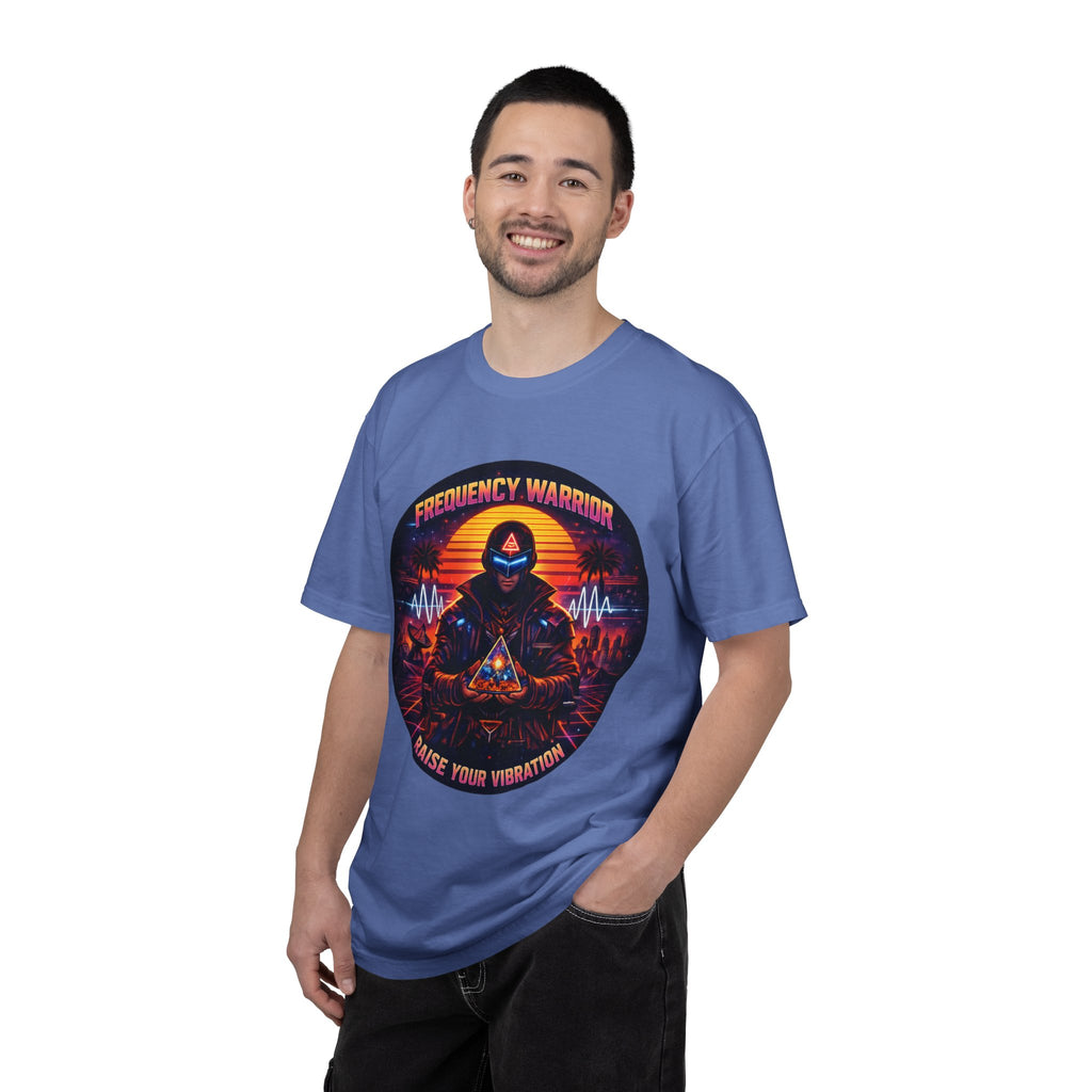 Frequency Warrior — Raise Your Vibration Graphic T-Shirt