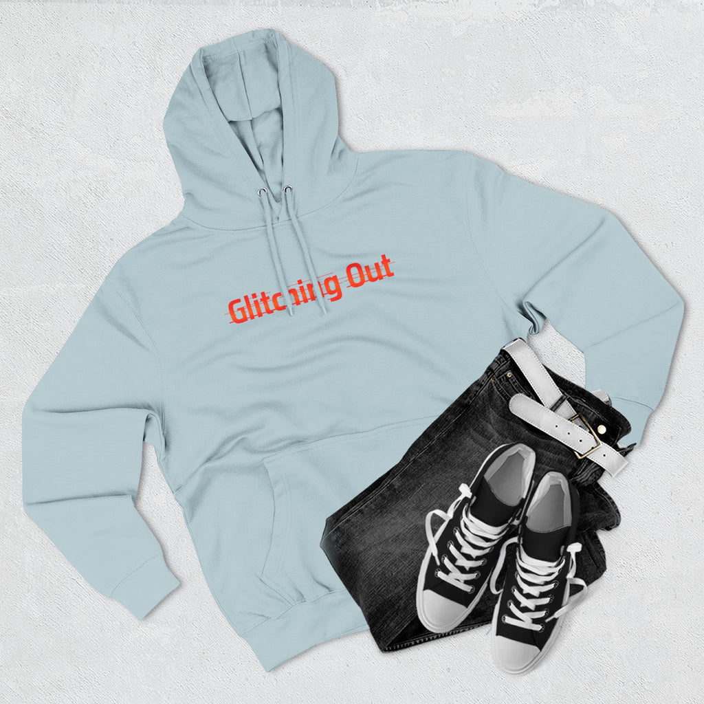 Glitch the System Hoodie V2 — 'Glitching Out' Circuit Graphic