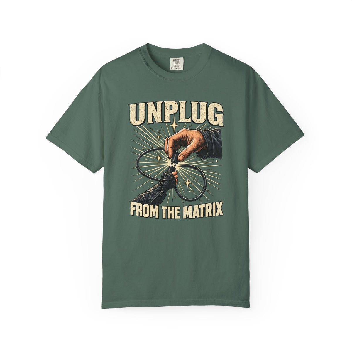 Unplug From the Matrix Graphic T-Shirt