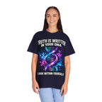 DNA Graphic T-Shirt — "Truth Is Written In Your DNA" Inspirational Science Tee