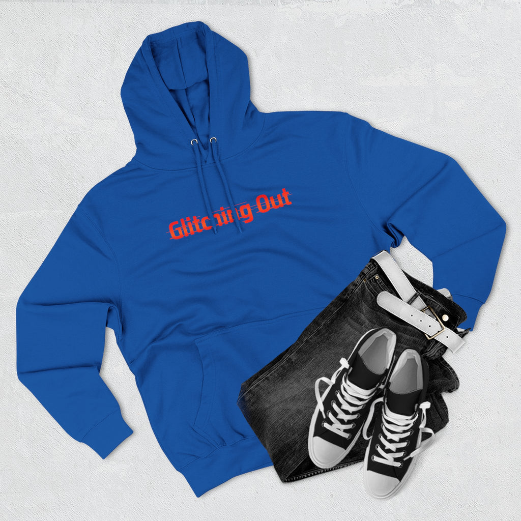 Glitch the System Hoodie V2 — 'Glitching Out' Circuit Graphic