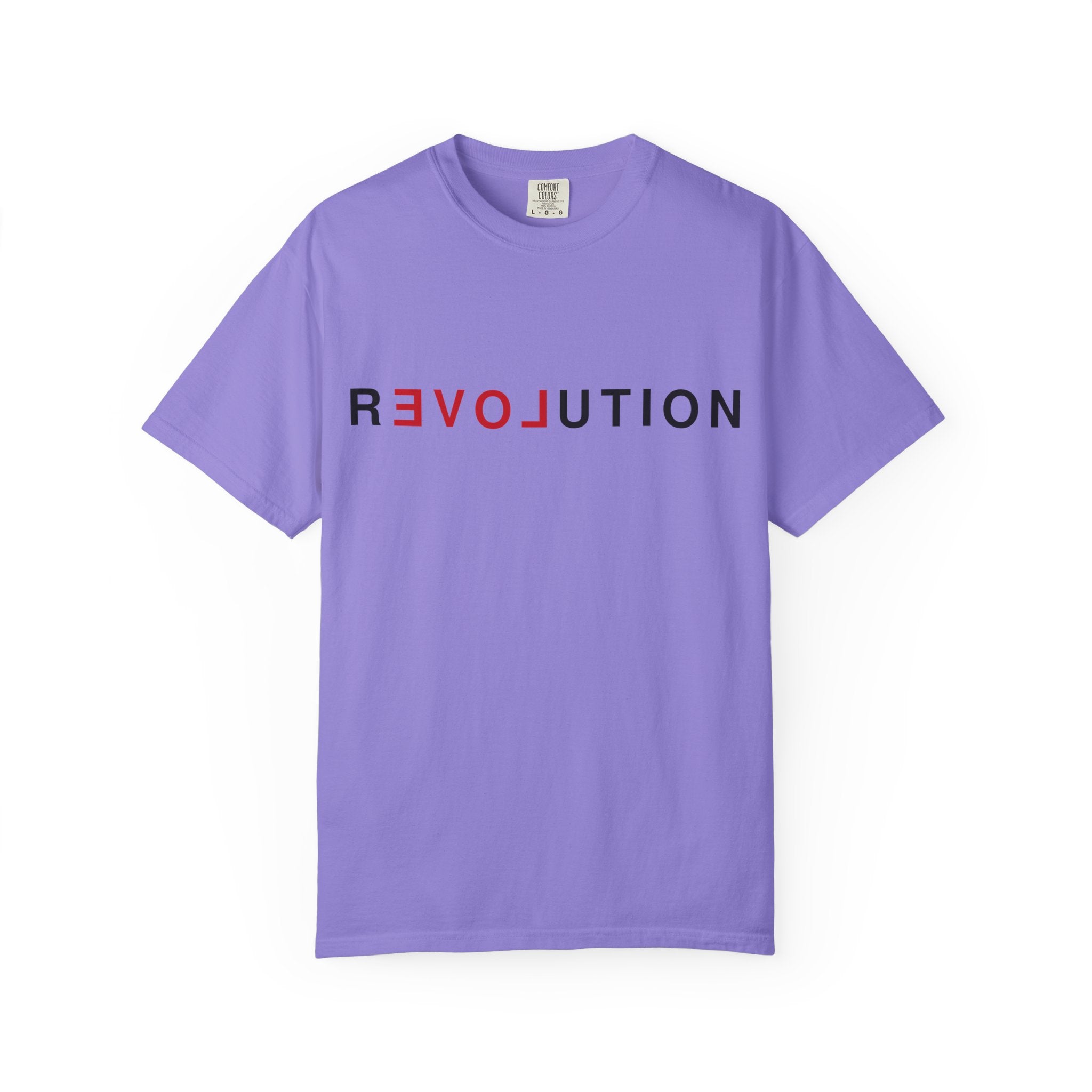 Revolution Graphic T-Shirt — Minimalist Political Tee