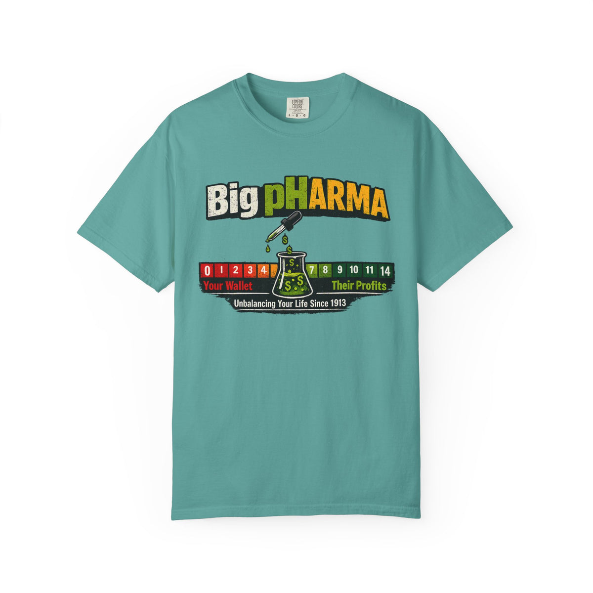 T-Shirt — "Big pHARMA: The Reaction They Don't Want You to See" Graphic Tee