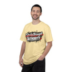 T-Shirt — “Strikethrough Authority” Graphic Tee | Bold Streetwear Protest Design