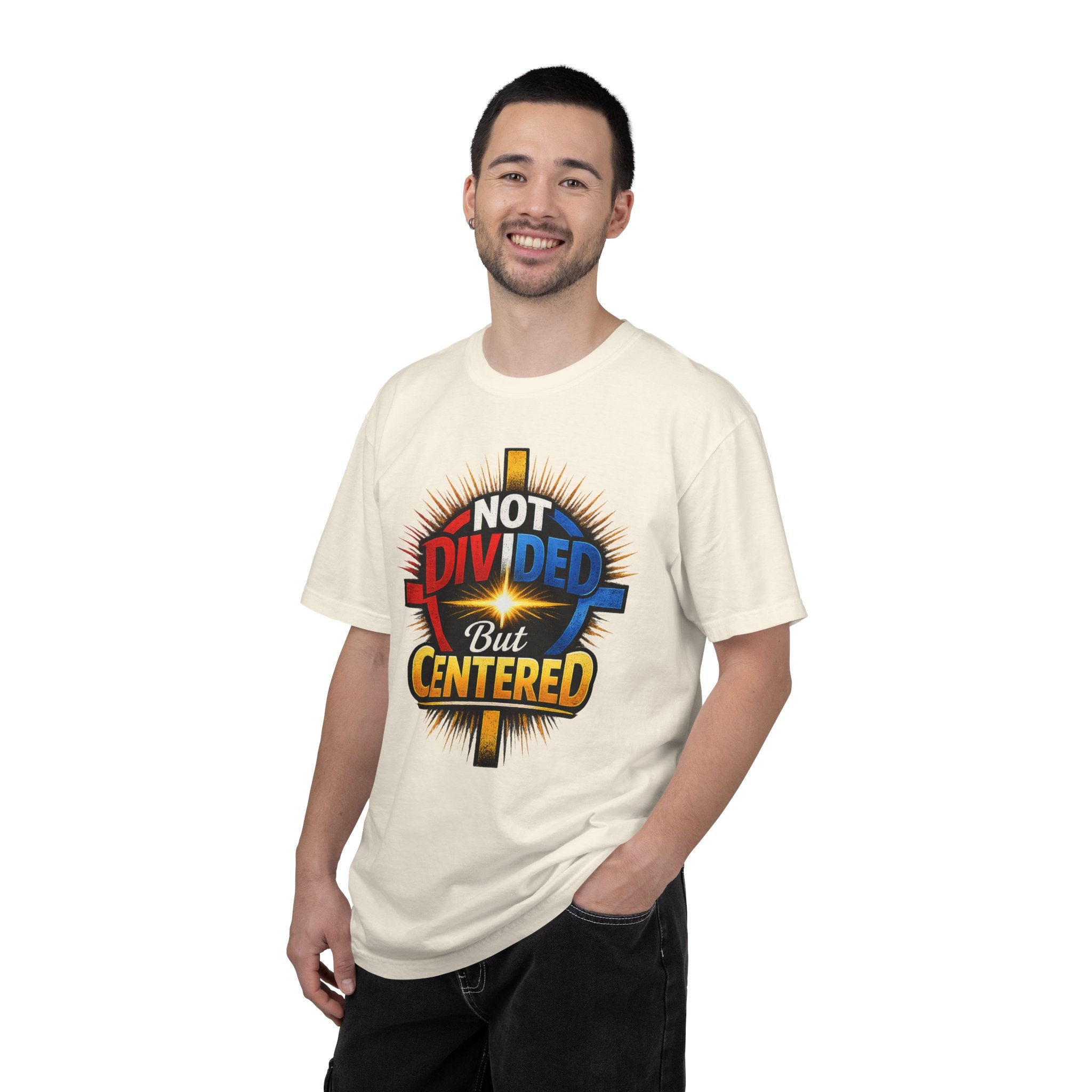 Centered Not Divided Graphic T-Shirt