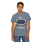 T-Shirt — "I'm conCERNed." Black Hole CERN Physics Science Tee