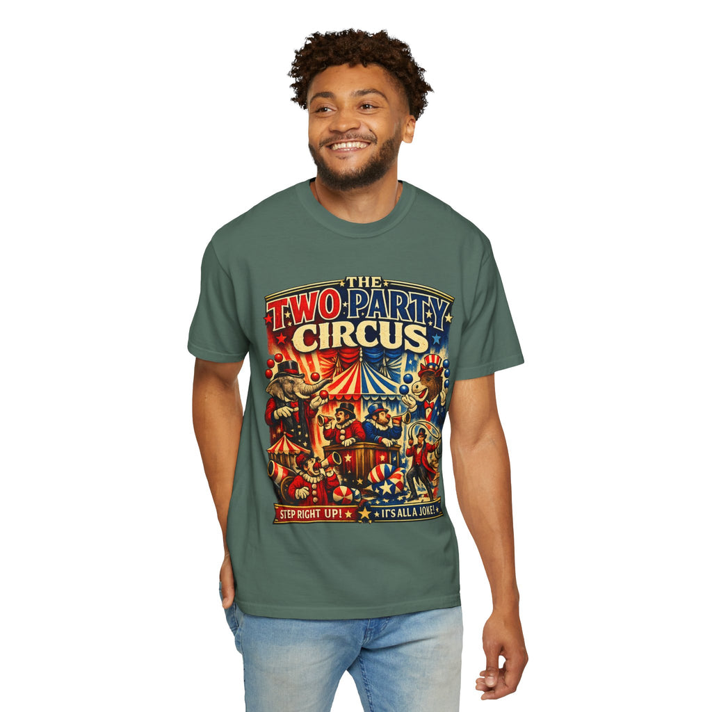 Two-Party Circus Graphic T-Shirt