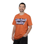 Glitched Reality T‑Shirt — Retro Glitch Graphic Tee with "Glitched Reality" Text