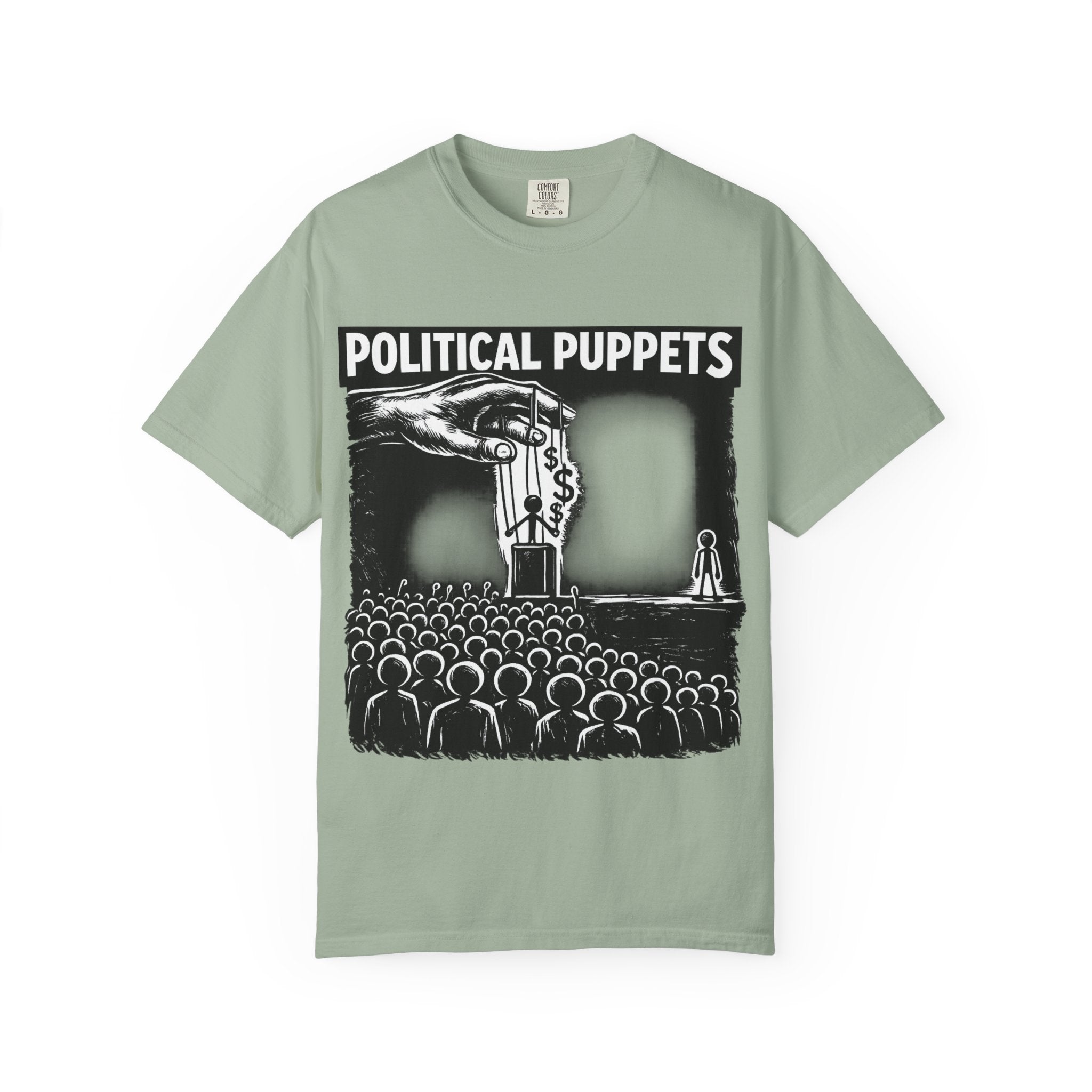 Political Puppets T-Shirt — Anti-Establishment Graphic Tee