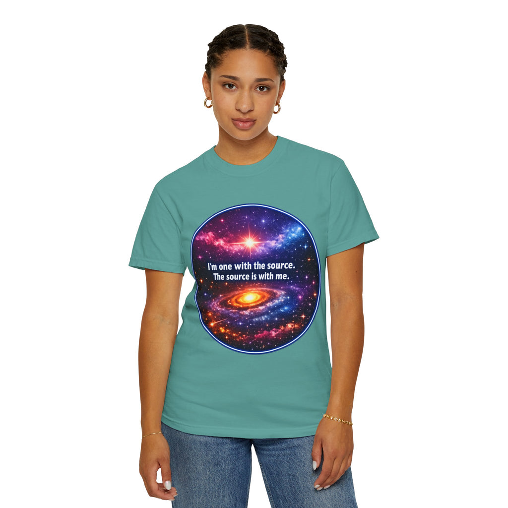 Source T-Shirt — "I'm One With the Source" Tech Graphic Tee