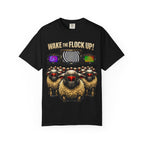 Wake the Flock Up! V3 Hypnotic Sheep Novelty Graphic T-Shirt
