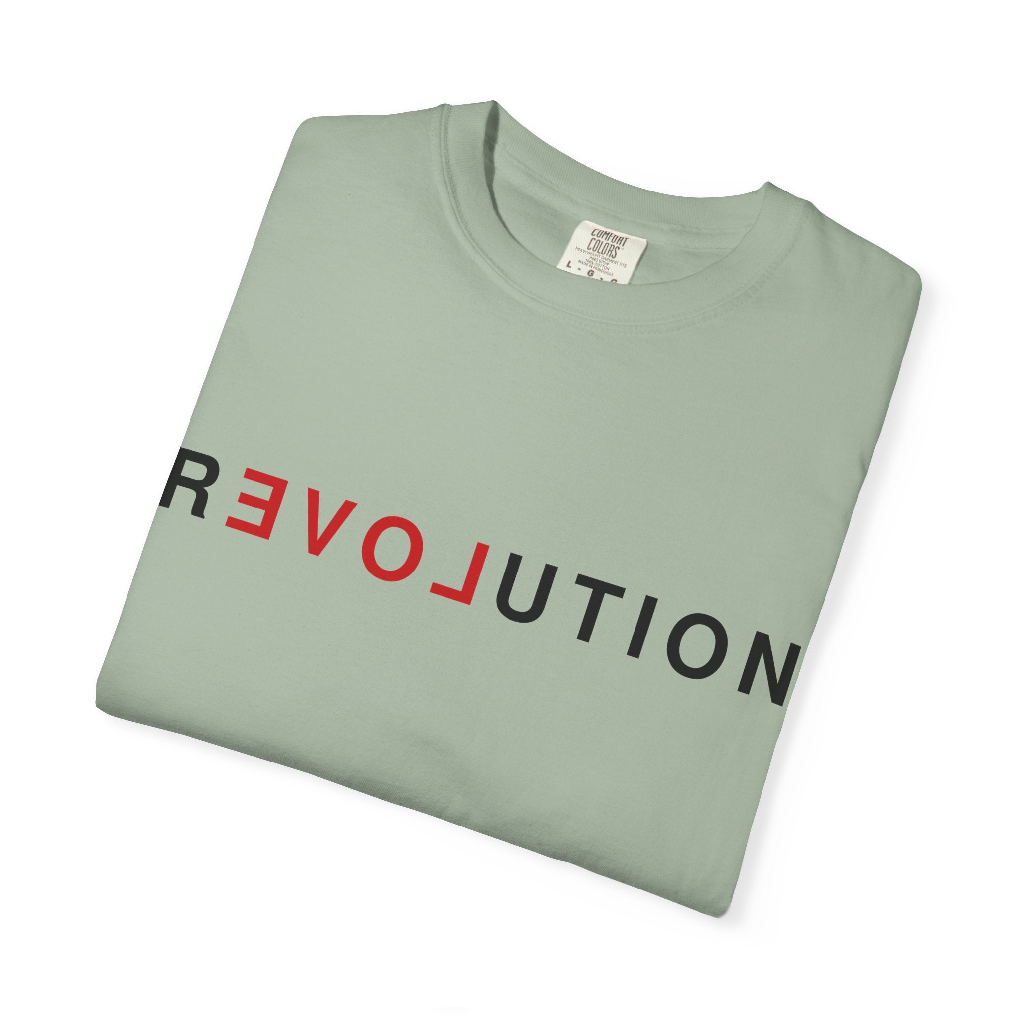 Revolution Graphic T-Shirt — Minimalist Political Tee