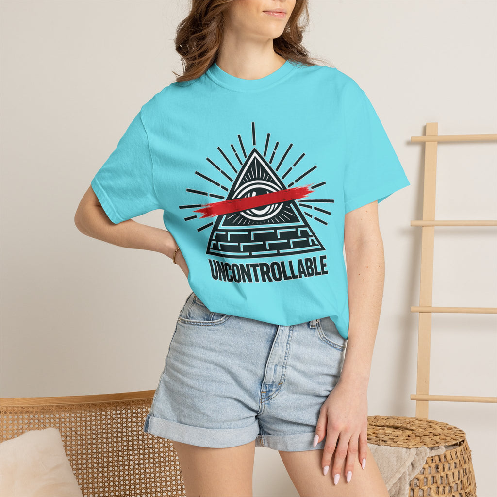 Uncontrollable Pyramid Graphic T-Shirt