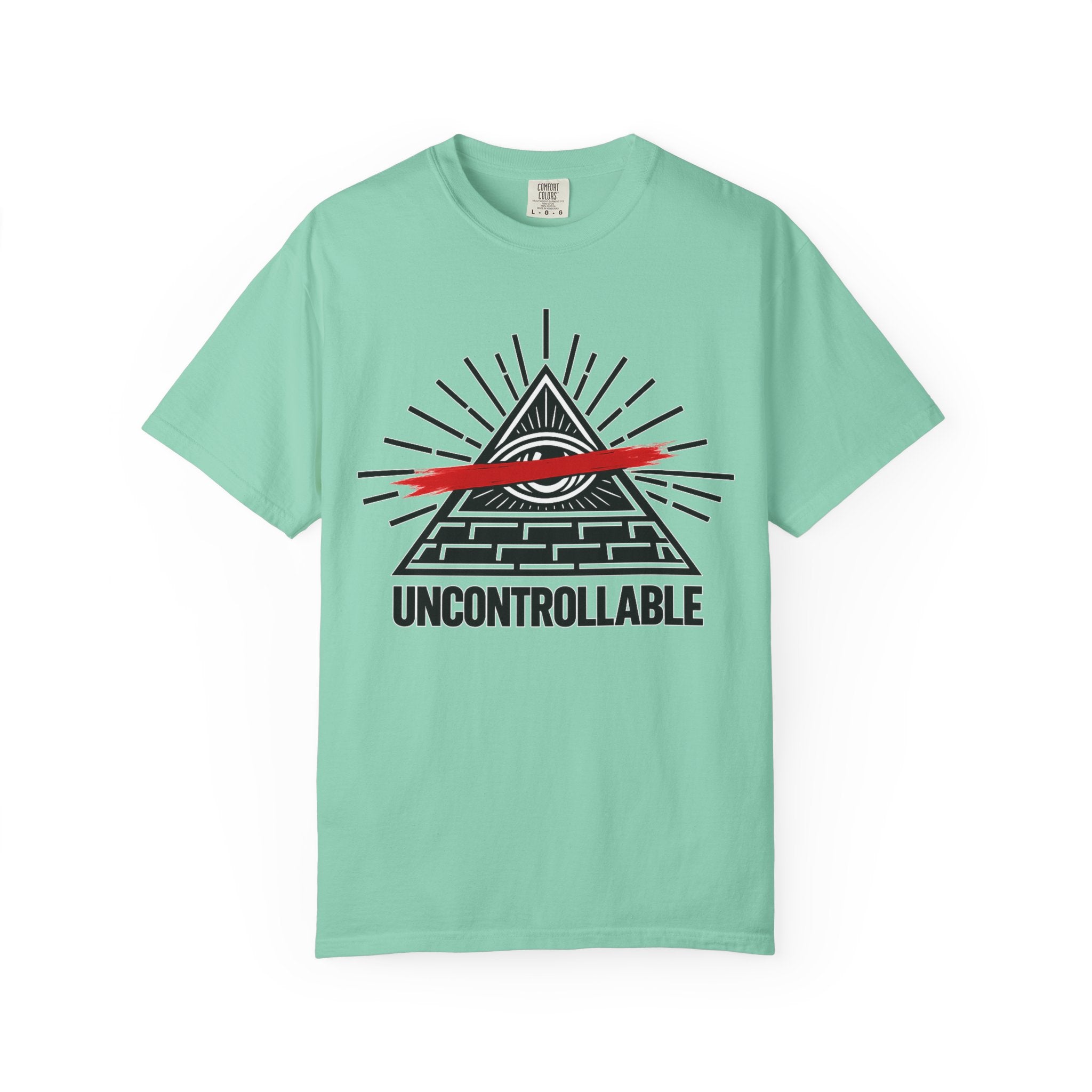 Uncontrollable Pyramid Graphic T-Shirt
