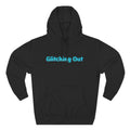 Hoodie — 'Glitching Out' Retro Cyber Geometric Graphic Hoodie