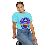 Glitch Circle T‑Shirt — "The Signal Breaks" Retro Cyberpunk Tee