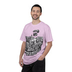 Graphic Tee — "Waiting for the Government to End Corruption" Political Skeletal Design