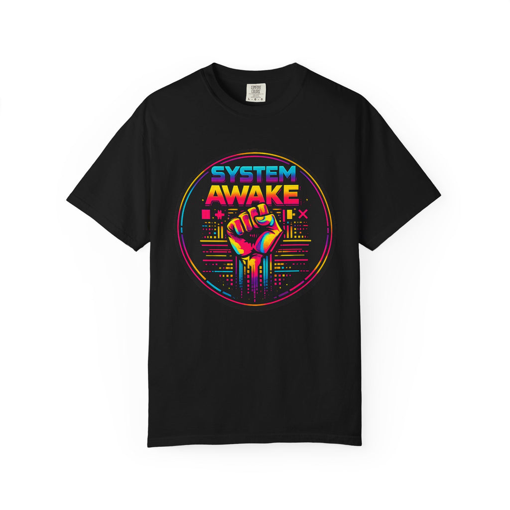 System Awake Retro Fist T-Shirt