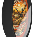 Wall Clock — "Homesick for a Place That Doesn't Exist Anymore" Vintage Nostalgia Clock