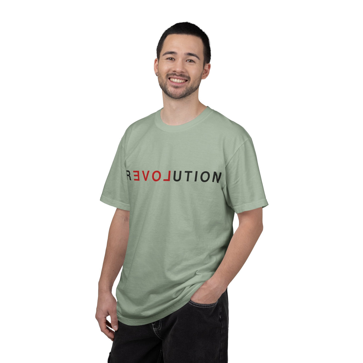 Revolution Graphic T-Shirt — Minimalist Political Tee