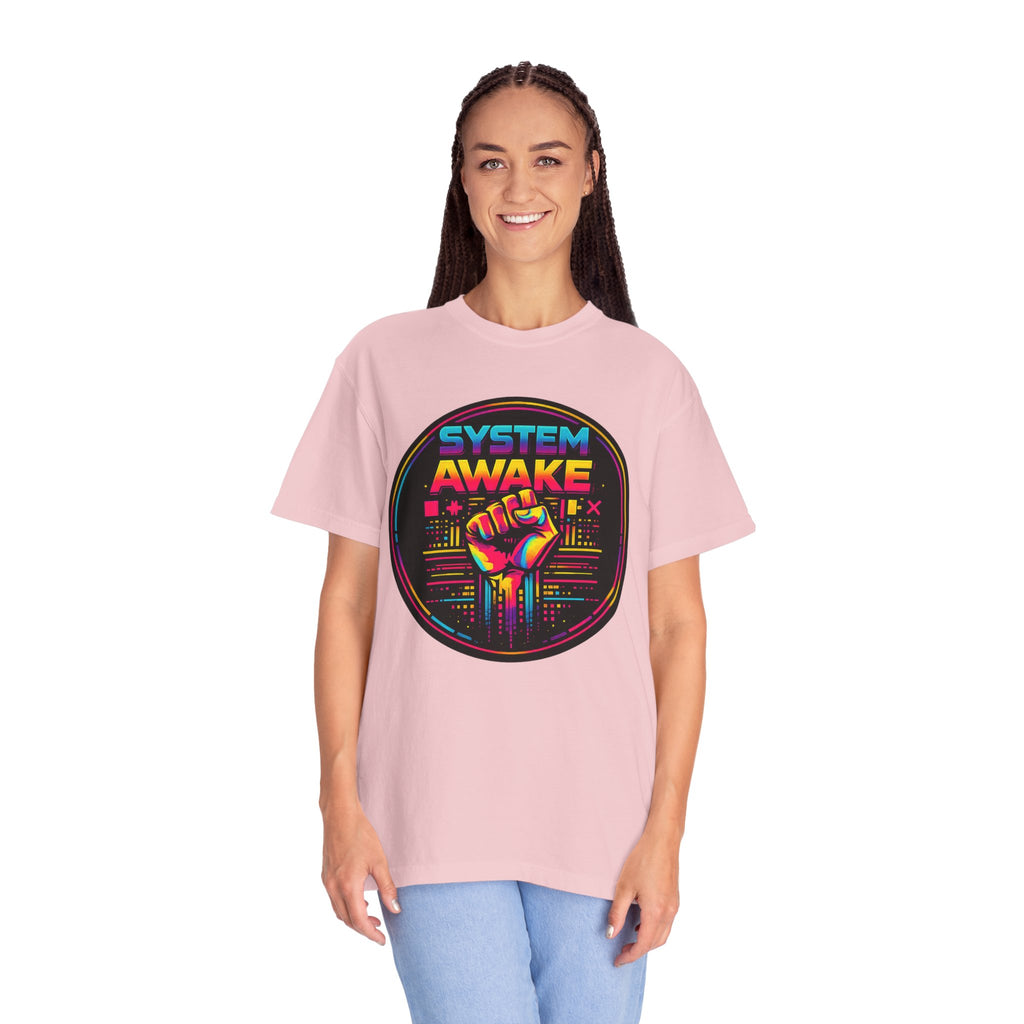 System Awake Retro Fist T-Shirt