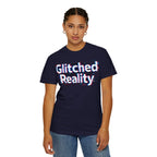 Glitched Reality T‑Shirt — Retro Glitch Graphic Tee with "Glitched Reality" Text