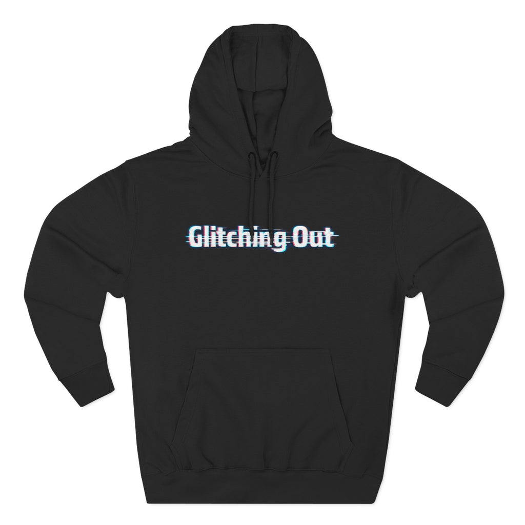 Glitching Out Hoodie — "Glitch the System" Tech Circuit Graphic