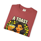 Vintage 'A Toast to All the Free Thinkers' Graphic T-Shirt