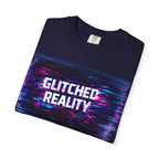 Glitched Reality V2 T‑Shirt — Retro Cyberpunk Digital Distortion Tee