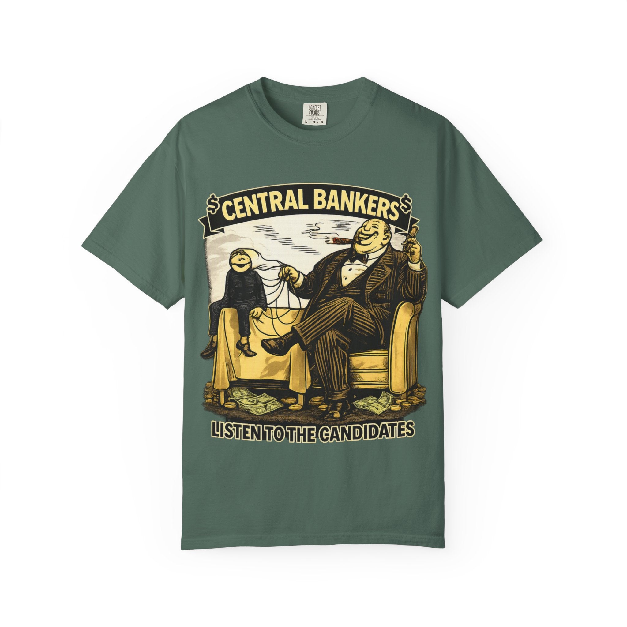 Central Bankers 'Listen to the Candidates' Graphic T-Shirt