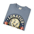 Lunatics in Politics Moon Election Graphic T-Shirt