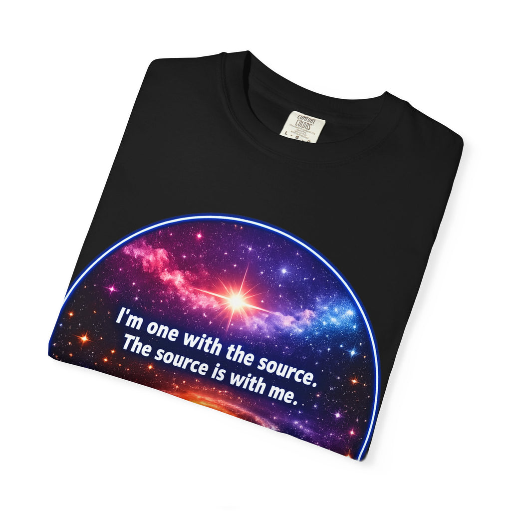 Source T-Shirt — "I'm One With the Source" Tech Graphic Tee