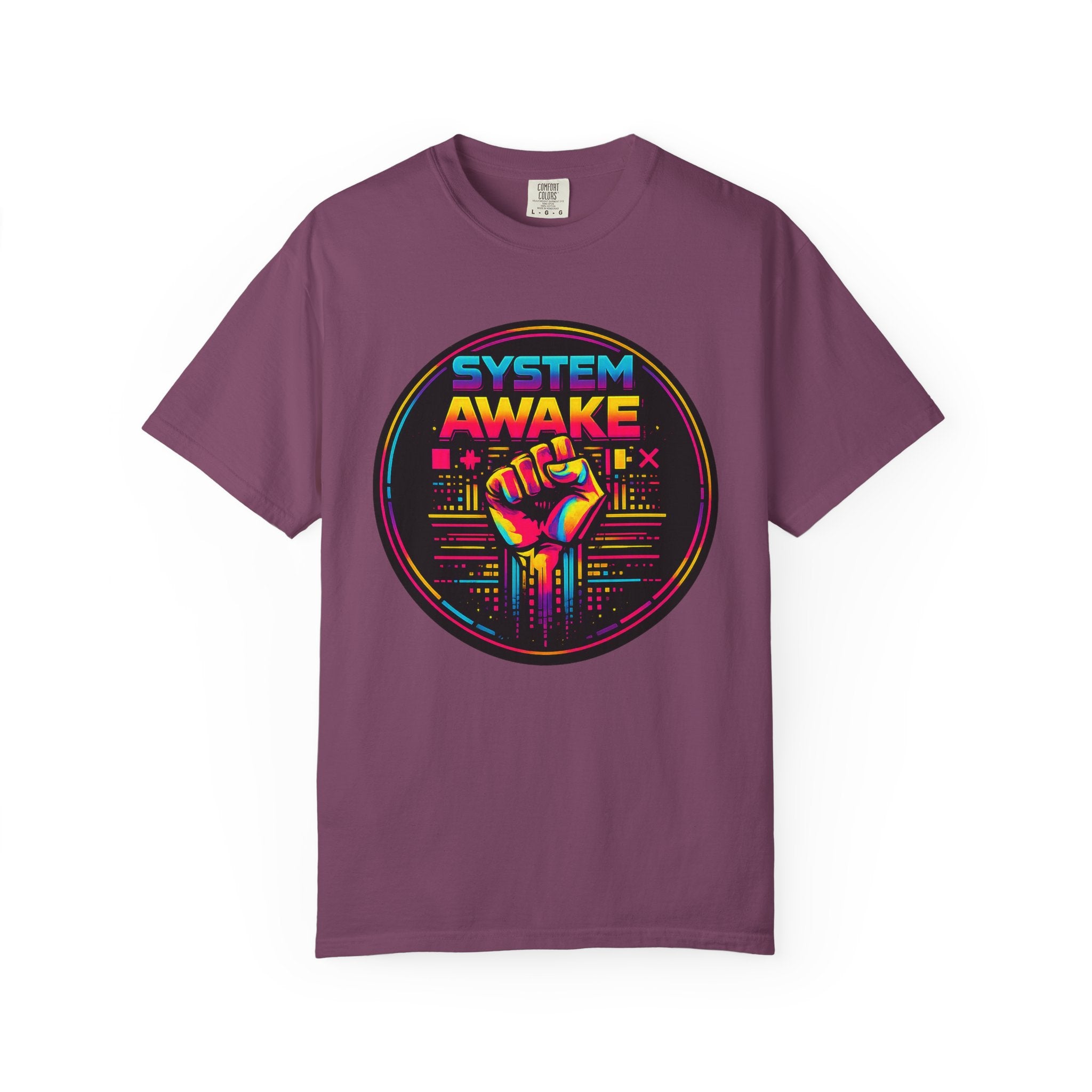 System Awake Retro Fist T-Shirt