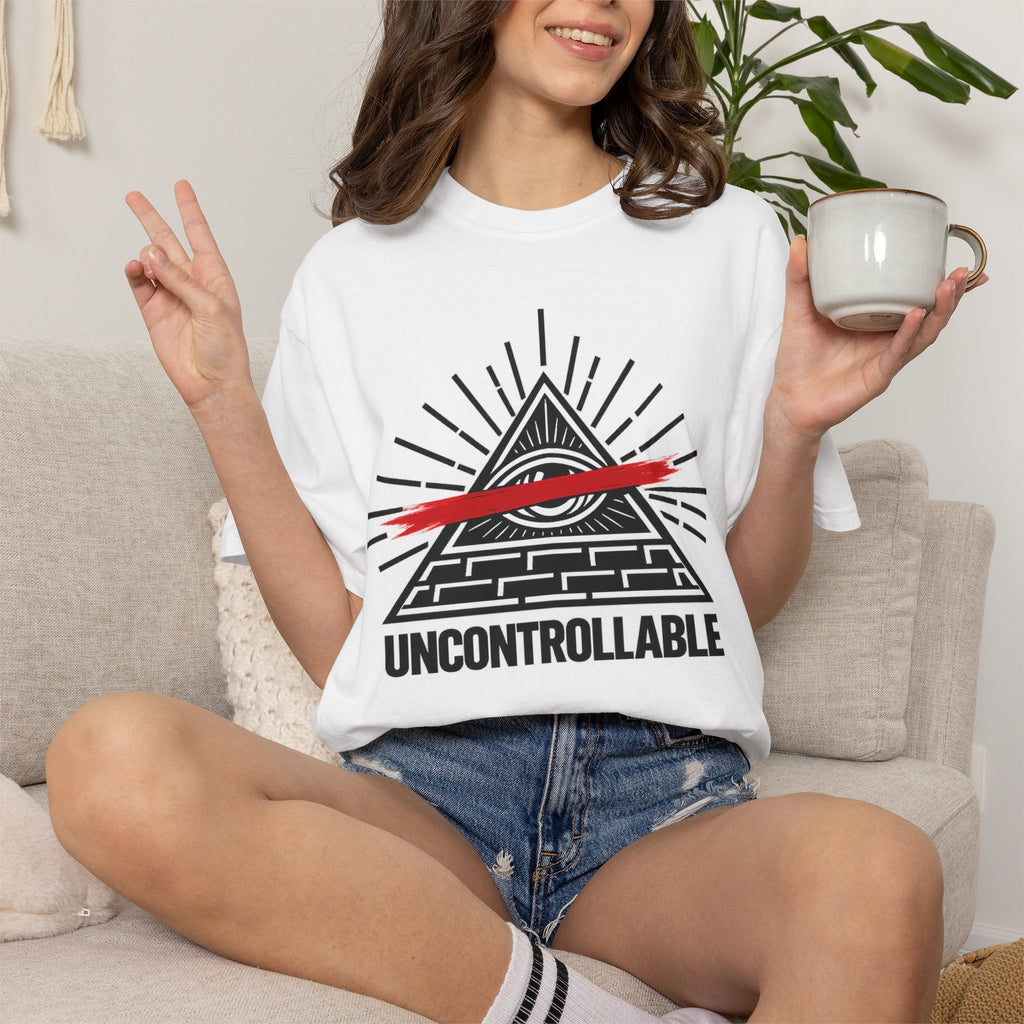 Uncontrollable Pyramid Graphic T-Shirt