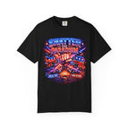 Shatter the Paradigm Graphic T-Shirt — Break Free Fist Design